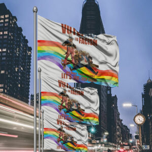 Anti Trump Postcards Flag