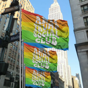 Anti Trump Social Club 2025 Flag