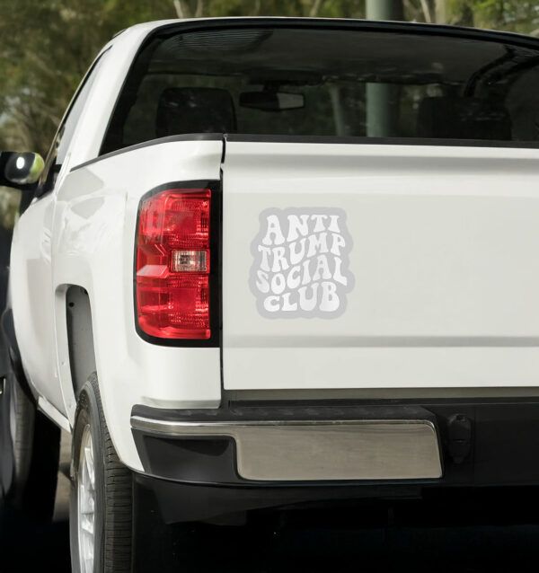 Anti Trump Social Club 2025 Sticker