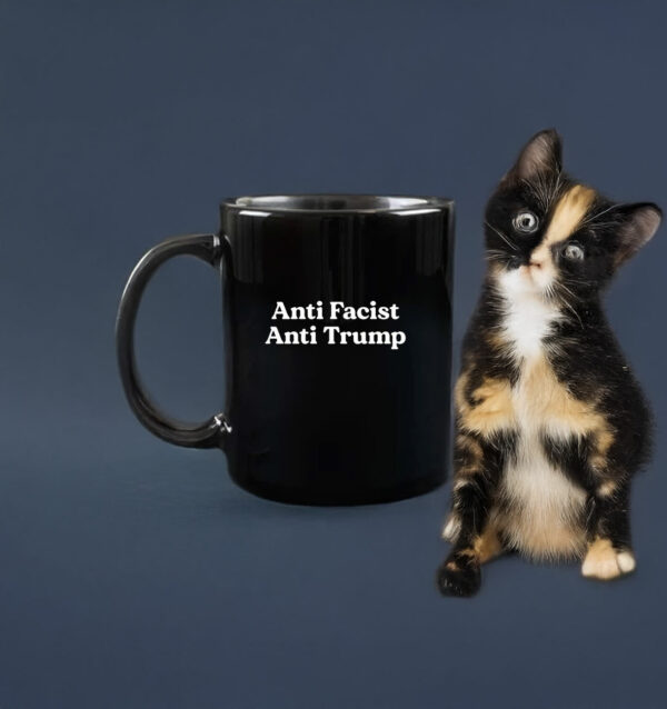 Anti fascist anti Trump Mug