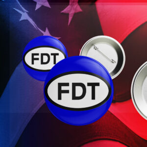 F*ck Donald Trump Button Anti-MAGA
