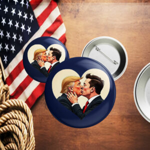 Donald Trump Elon Musk Love Buttons