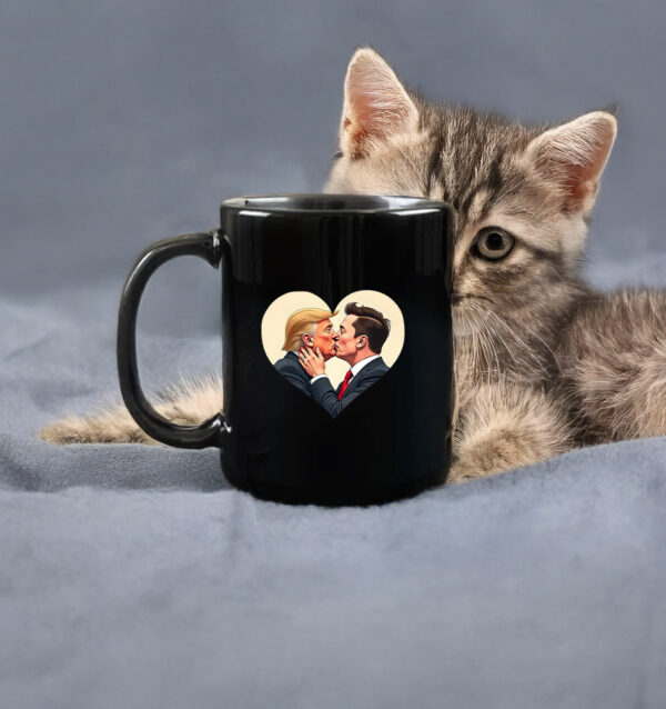 Donald Trump Elon Musk Love Mug