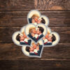 Donald Trump Elon Musk Love Sticker ,Car Magnet