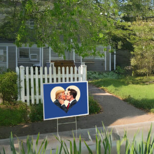 Donald Trump Elon Musk Love Yard Sign