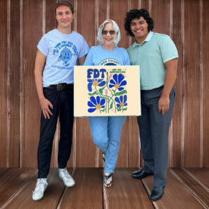 FDT And His Supporters Flower Yard Sign Anti Trump