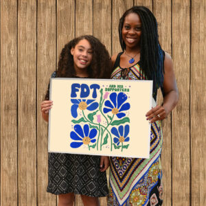 FDT And His Supporters Flower Yard Sign Anti Trump