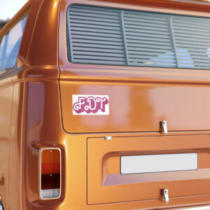 FDT Bumper Stickers (Fuck Donald Trump) Pink Barbie Sticker