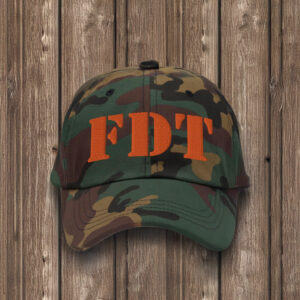 FDT Hat Anti Trump Camo Hat