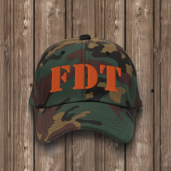 FDT Hat Anti Trump Camo Hat