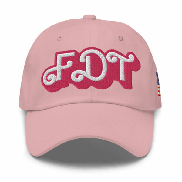 FDT Hat (Fuck Donald Trump) Pink Barbie Hat