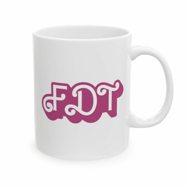 FDT Mug (Fuck Donald Trump) Pink Barbie Mug