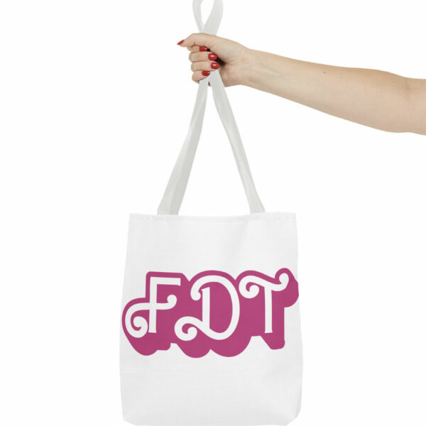 FDT Tote Bag (Fuck Donald Trump) Pink Barbie Tote Bag