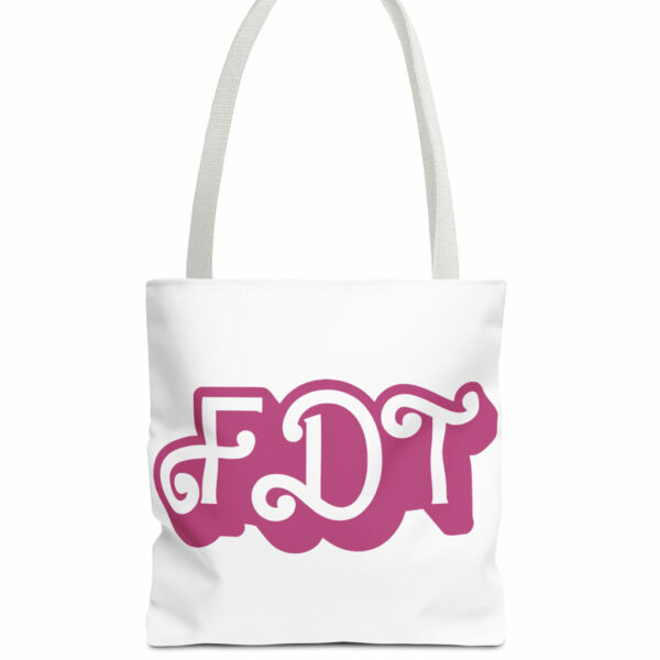 FDT Tote Bag (Fuck Donald Trump) Pink Barbie Tote Bag