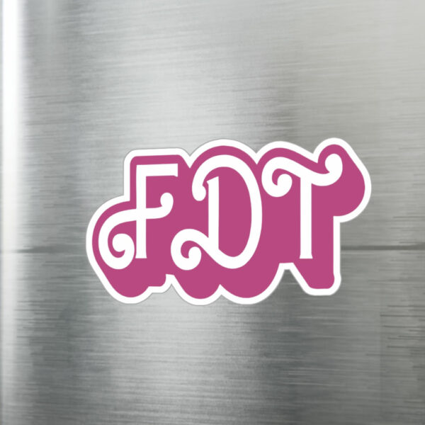 FDT Vinyl Decals (Fuck Donald Trump) Pink Barbie Sticker US