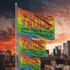 Fuck Trump And Fuck You For Voting For Him 2025 Flag