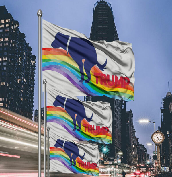 Funny Anti Trump Flag