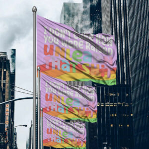 I don't care how you were raised unlearn that shit Flag