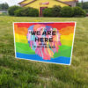 LGBTQ -Transgender Pride Yard Sign