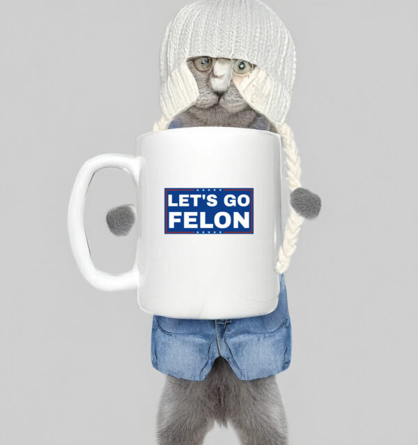 Let's Go Felon Anti-Trump Mug