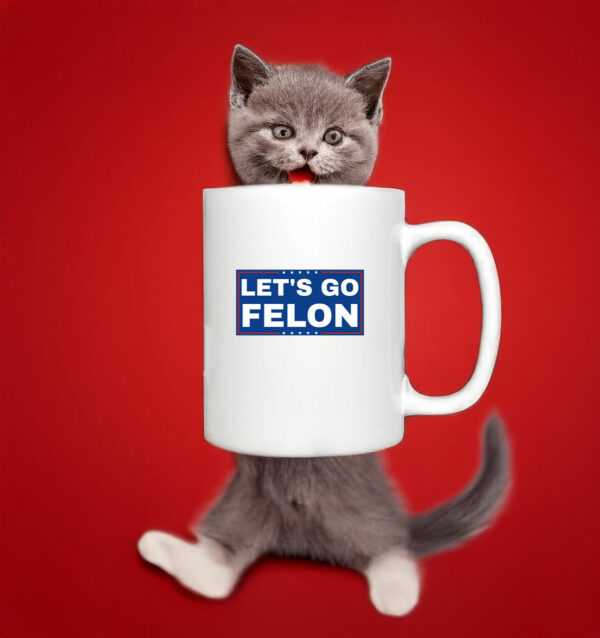 Let's Go Felon Anti-Trump Mug