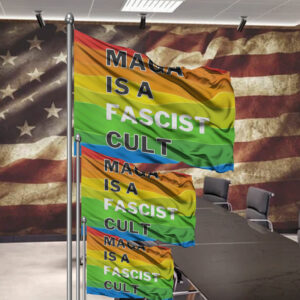 MAGA Is A Fascist Cult Flag