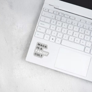 MAGA Is A Fascist Cult Sticker