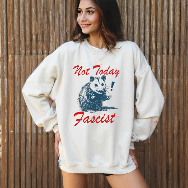 Not today fascist T-Shirt anti trump