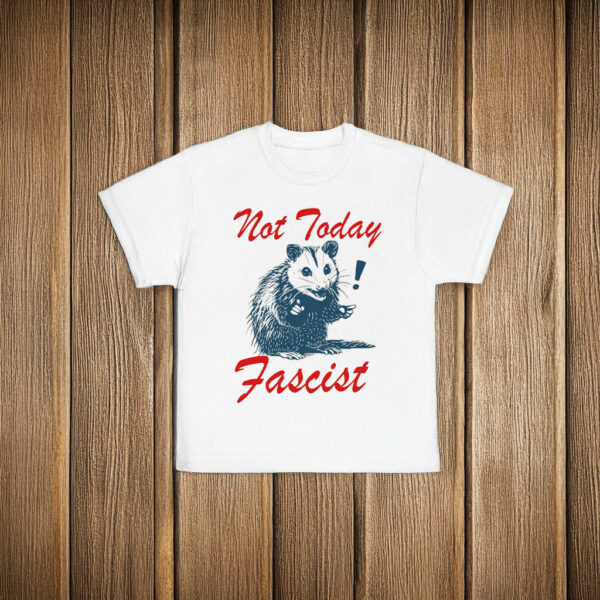 Not today fascist T-Shirt anti trump