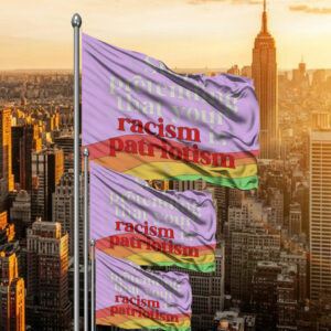 Stop pretending your racism is patriotism Flag
