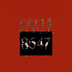 8647 Subtle Anti Trump, Floral Fuck MAGA Fascism Yard Sign