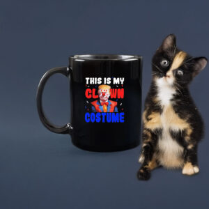 Anti Trump Clown Costume Funny Halloween President Mug