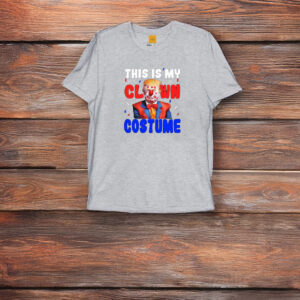 Anti Trump Clown Costume Funny Halloween President T-Shirt