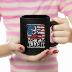 Anti Trump Come and Take It Red Stapler Mug