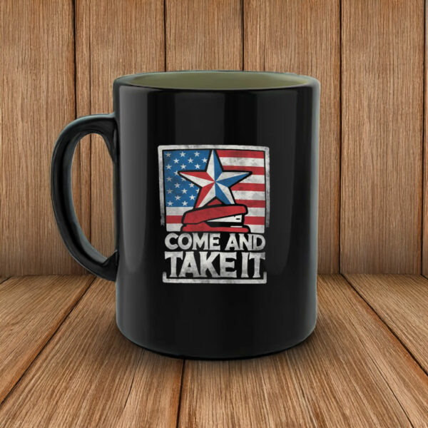 Anti Trump Come and Take It Red Stapler Mug