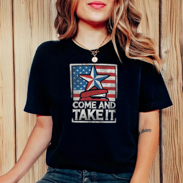 Anti Trump Come and Take It Red Stapler T-Shirt