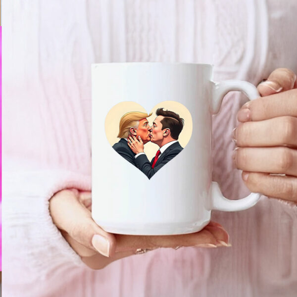 Anti Trump ,Donald Trump Elon Musk Love Mug