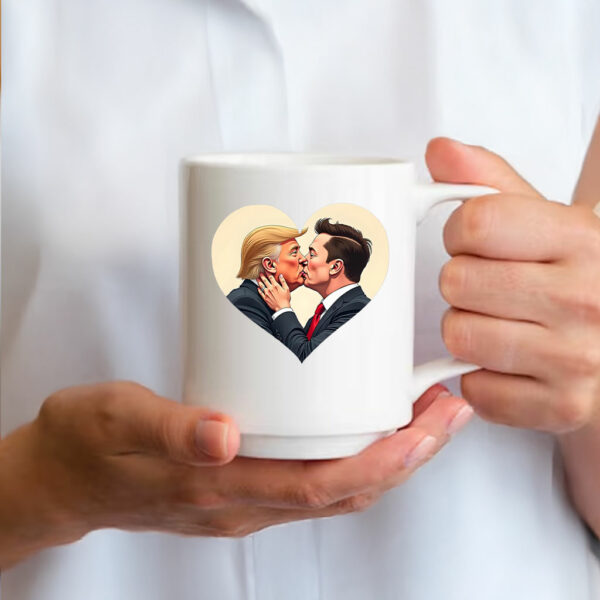 Anti Trump ,Donald Trump Elon Musk Love Mug