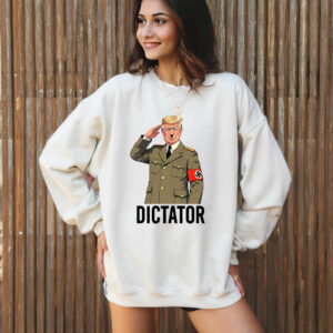 Dictator Trump Anti Trump Anti Fascist Anti Racist T-Shirt
