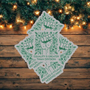 Equality Is Greater Than Division Sticker ,Car Magnet Anti MAGA