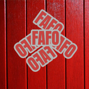 FAFO Anti-MAGA, Fuck Trump Sticker ,Car Magnet