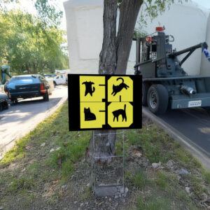 FAFO Cat Subtle Anti Donald Trump Yard Sign