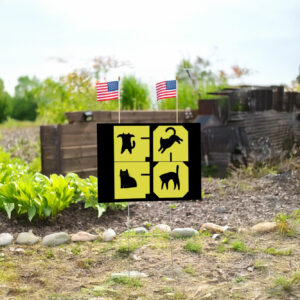 FAFO Cat Subtle Anti Donald Trump Yard Sign