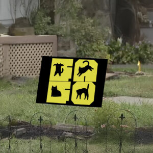 FAFO Cat Subtle Anti Donald Trump Yard Sign