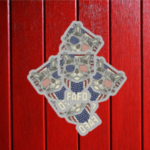 FAFO Subtle Anti Trump Sticker ,Car Magnet