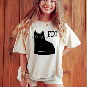 FDT Anti Trump T-Shirt Childless Cat Lady