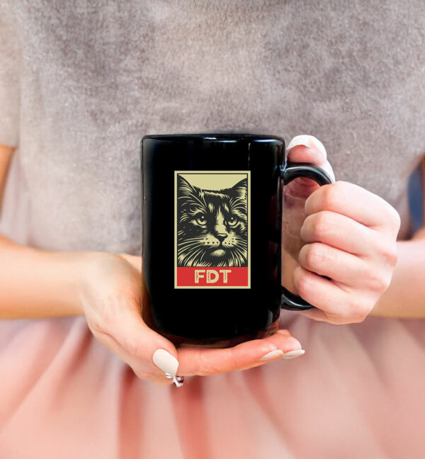 FDT Cat Fuck Donald Trump Mug