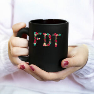 FDT Floral Anti Trump MAGA Mug