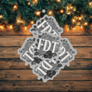 FDT Floral Anti Trump MAGA Sticker ,Car Magnet