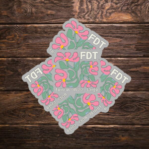 FDT Foxtrot Delta Tango Sticker ,Car Magnet Anti Trump